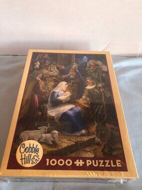 NEW Cobble Hill HOLY NIGHT 1000 pc Puzzle #JS